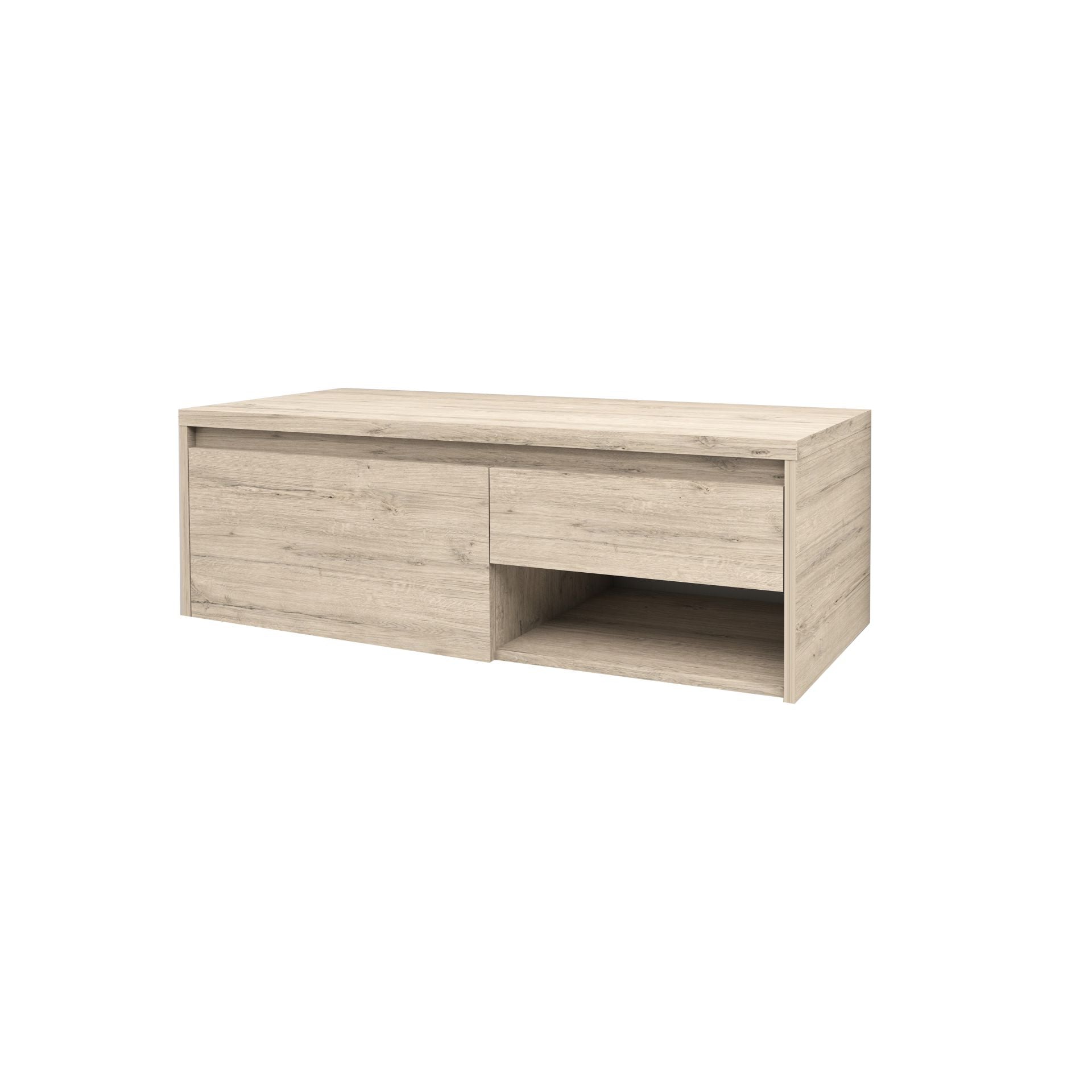 ARES SOUS MEUBLE POUR SALLE DE BAIN BOIS CLAIR