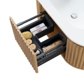 BEGONIA SOUS MEUBLE POUR SALLE DE BAIN NATURAL OAK