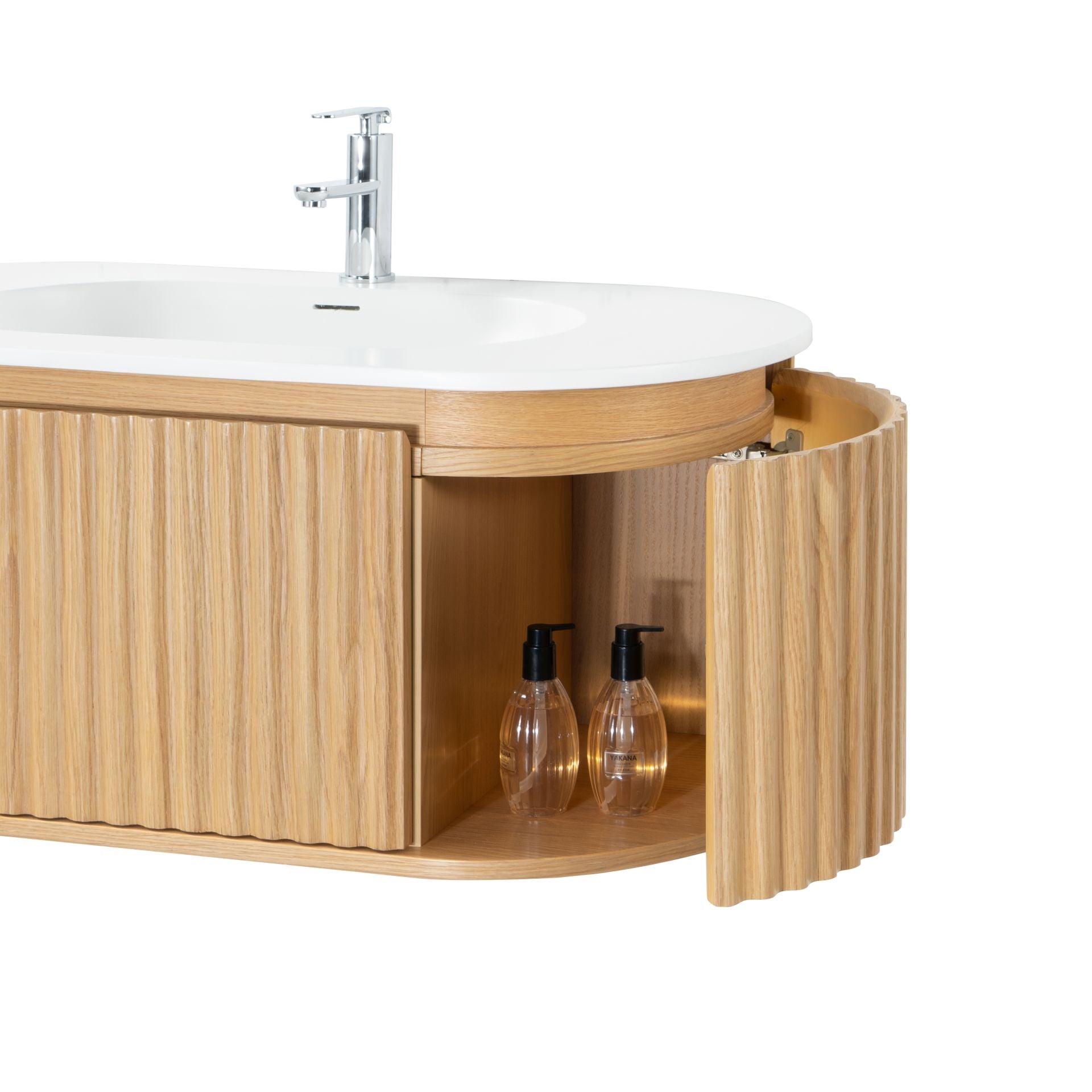 BEGONIA SOUS MEUBLE POUR SALLE DE BAIN NATURAL OAK